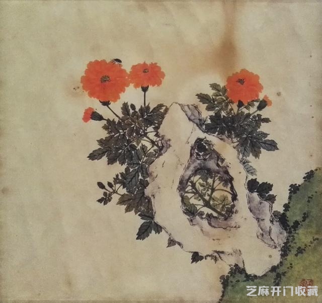 王梦白《居廉草虫册》手卷