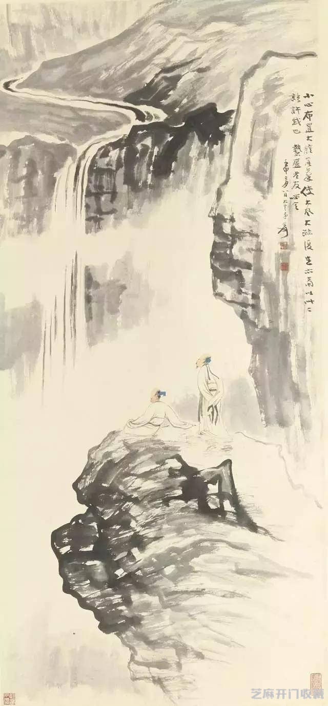张大千精品，美艳至极