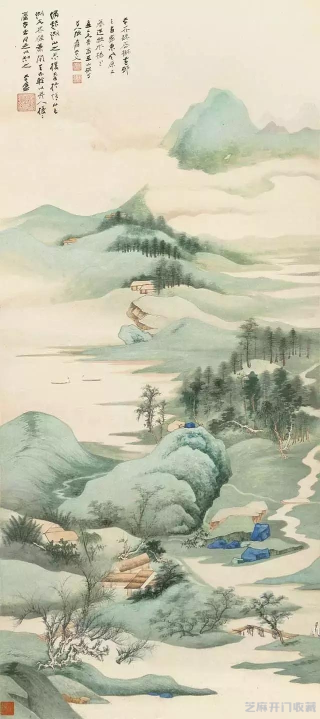 张大千精品，美艳至极