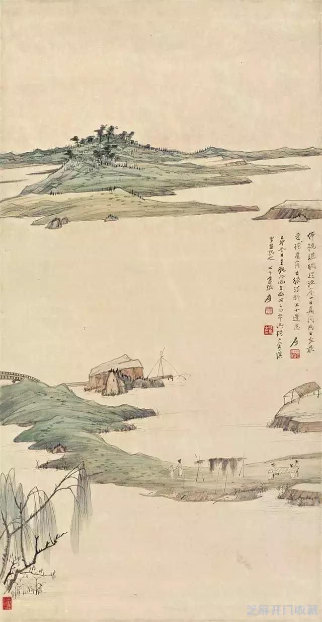 张大千精品，美艳至极