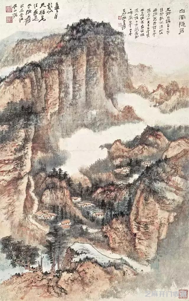 张大千精品，美艳至极