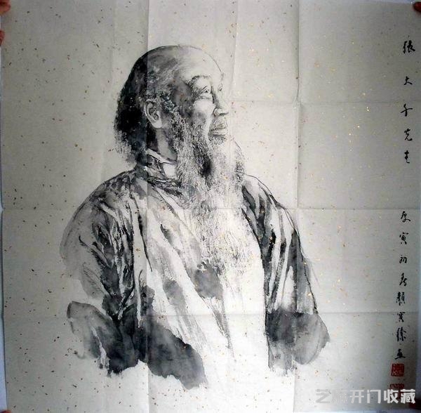 颜宝臻的知名国画人物作品