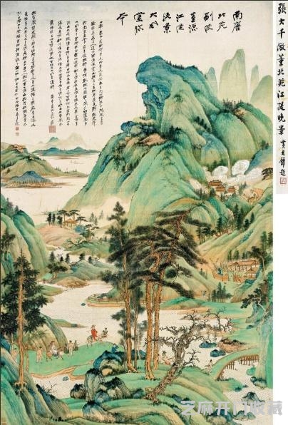 中国国画：13幅，每一幅都是过亿，你最喜欢那一幅呢？