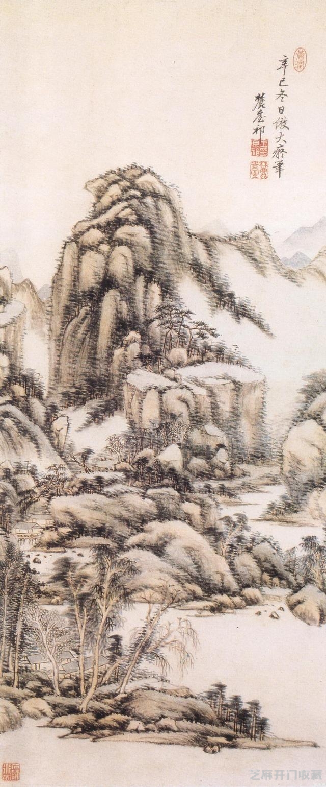 清-王原祁绘画作品欣赏