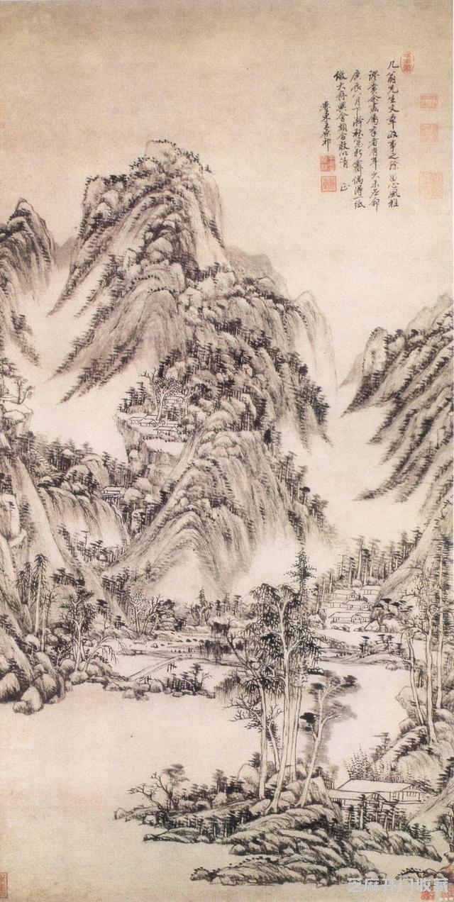 清-王原祁绘画作品欣赏
