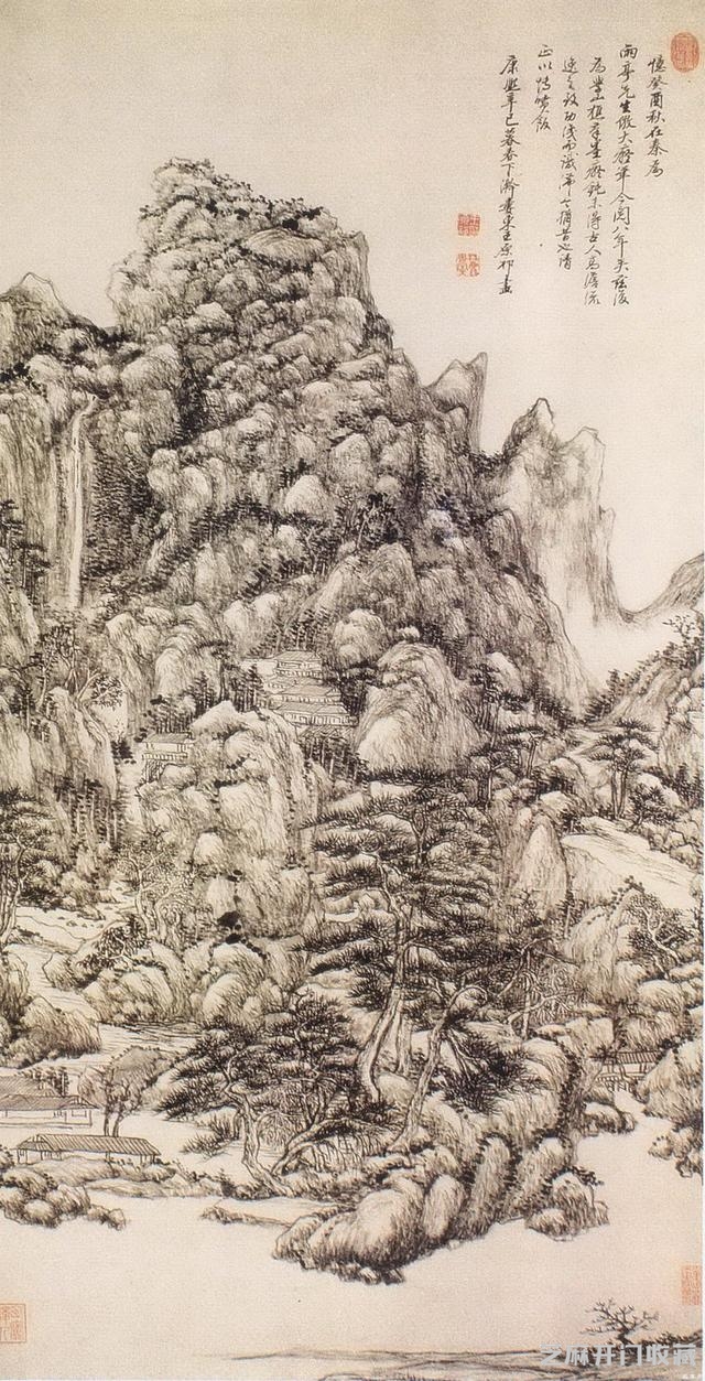 清-王原祁绘画作品欣赏