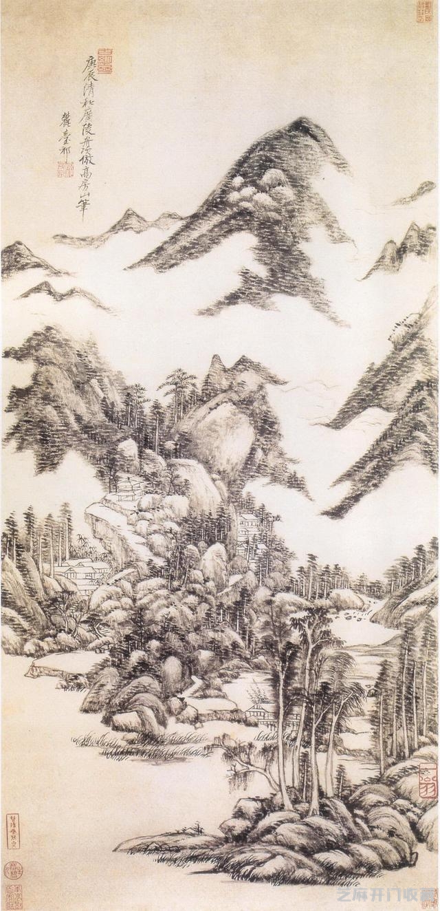 清-王原祁绘画作品欣赏