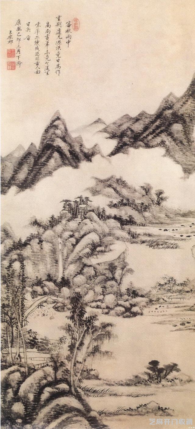清-王原祁绘画作品欣赏