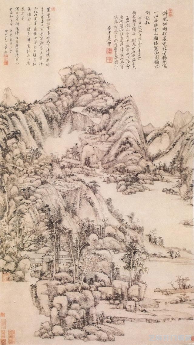 清-王原祁绘画作品欣赏