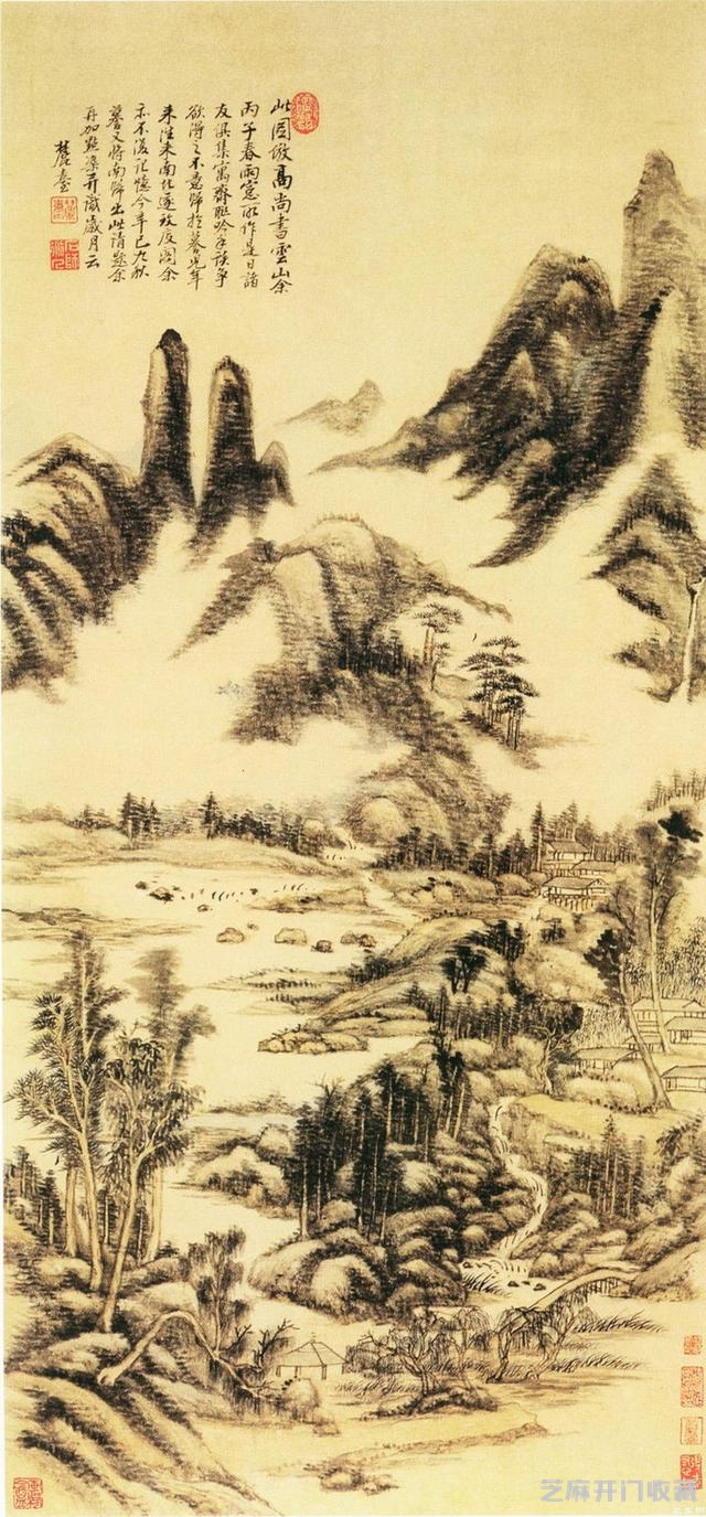 清-王原祁绘画作品欣赏