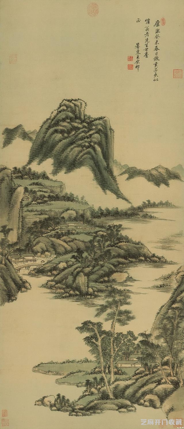 清-王原祁绘画作品欣赏
