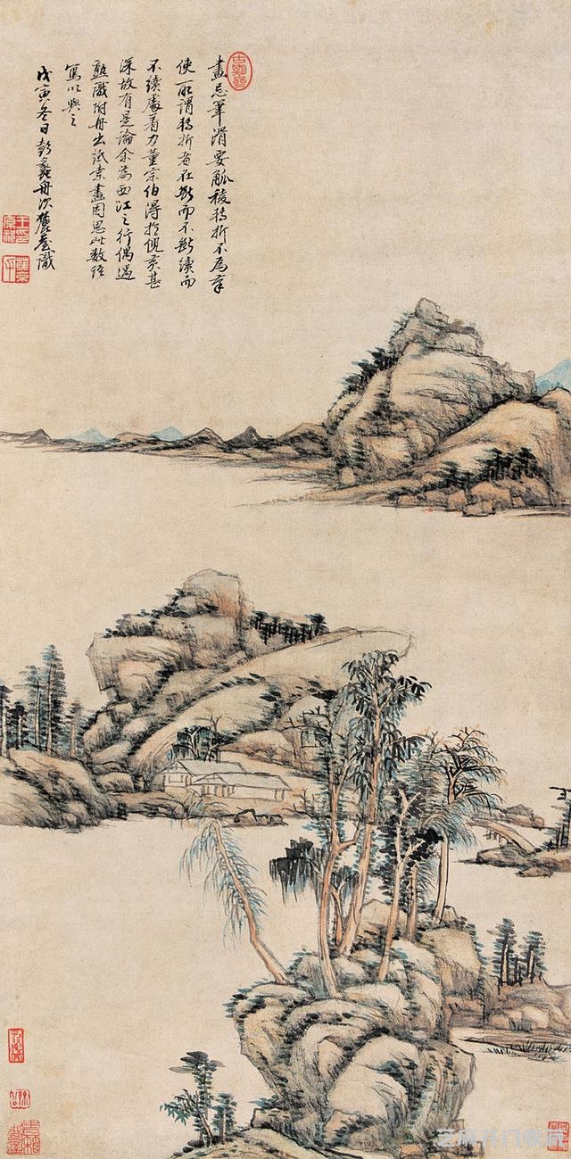 清-王原祁绘画作品欣赏