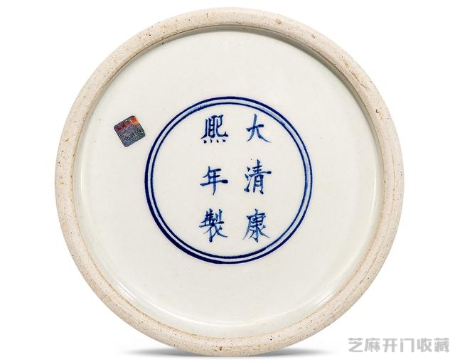 康熙 粉彩龙纹葫芦瓶