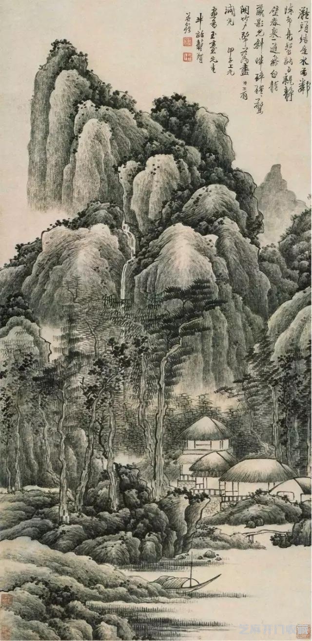 龚贤 作品三十幅，高清大图请收藏