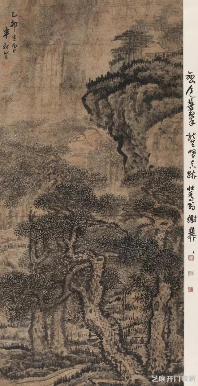 龚贤 作品三十幅，高清大图请收藏