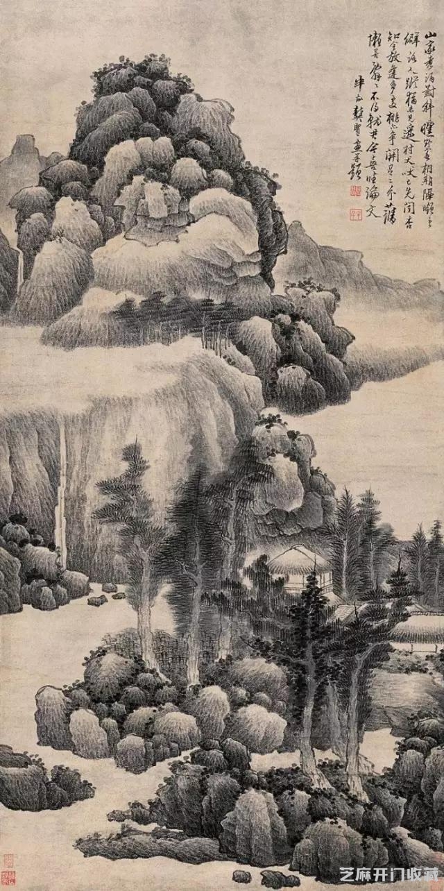 龚贤 作品三十幅，高清大图请收藏