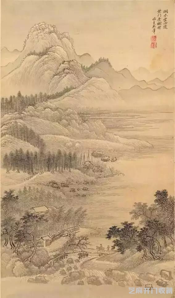 【清】王翚，高清图值得收藏