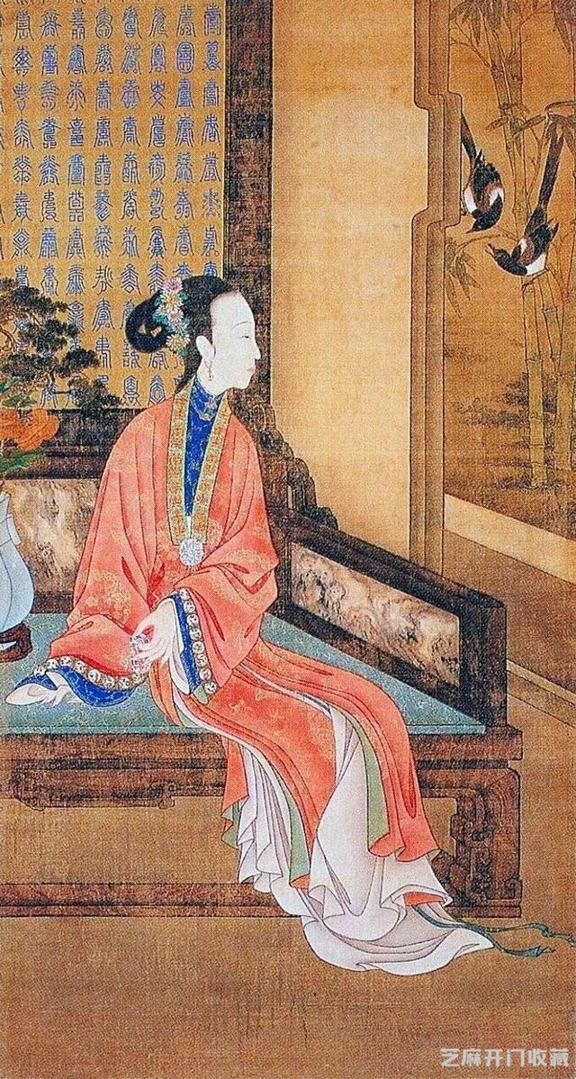 清代故宫典藏名画赏析（十二美人图）