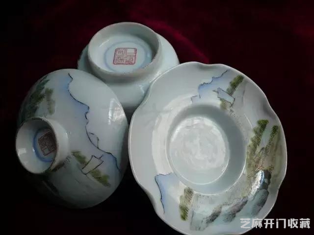 民国的是精品瓷价格有些已经不比明清官窑差了！