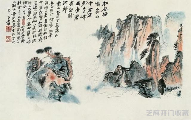 没有他就没有张大千，与吴昌硕齐名，曾熙书画作品欣赏