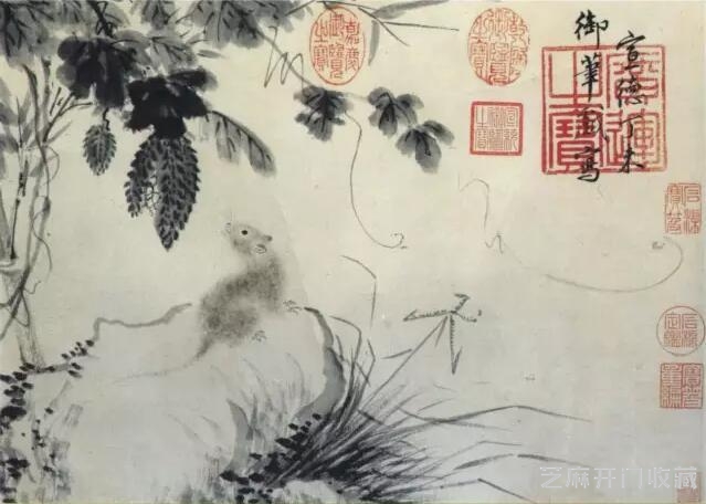 皇帝艺术家中的楷模，江山和艺术兼得
