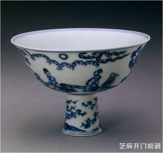 明代官窑青花