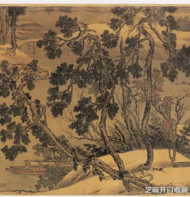宋 高克明 《溪山瑞雪图》全卷欣赏