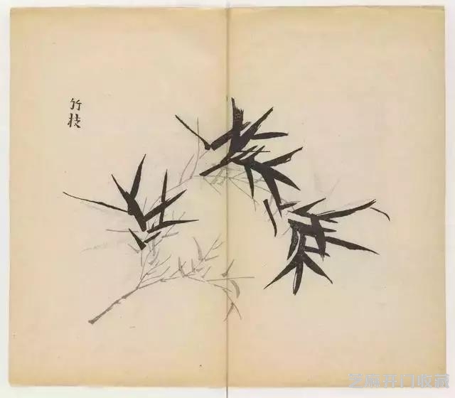 画兰经典范本-《十竹斋兰谱》