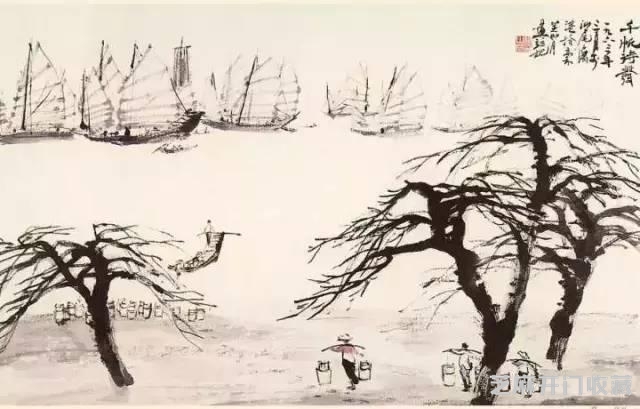 关山月大师国画欣赏