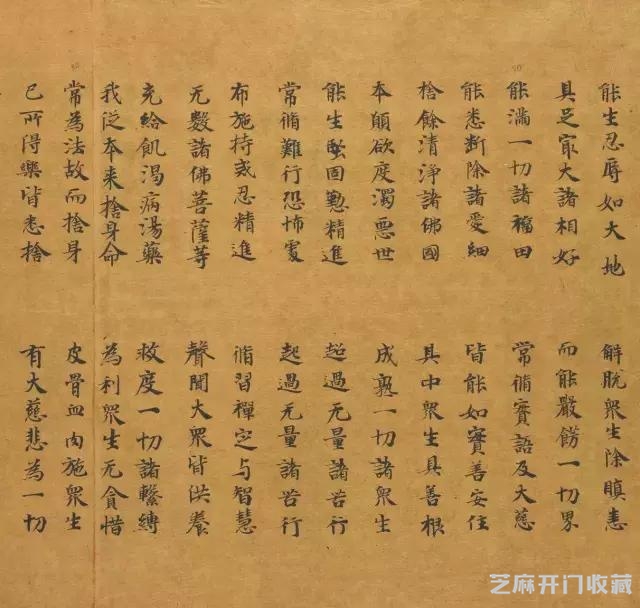 敦煌手稿欣赏《地藏十轮经》选节欣赏