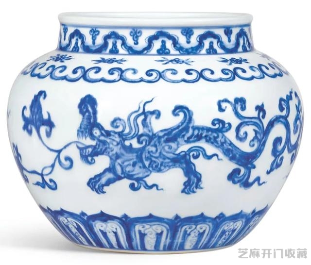 洛克菲勒旧藏宣德青花，估价10万美元，少写一个零吗？