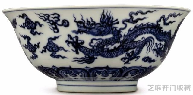 洛克菲勒旧藏宣德青花，估价10万美元，少写一个零吗？