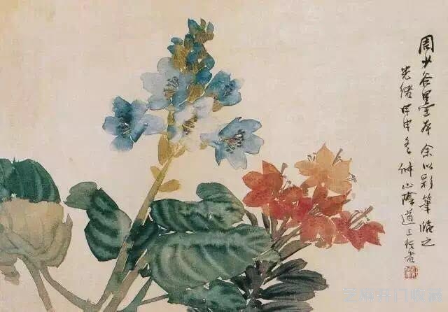 清末著名画家任伯年花鸟画欣赏!