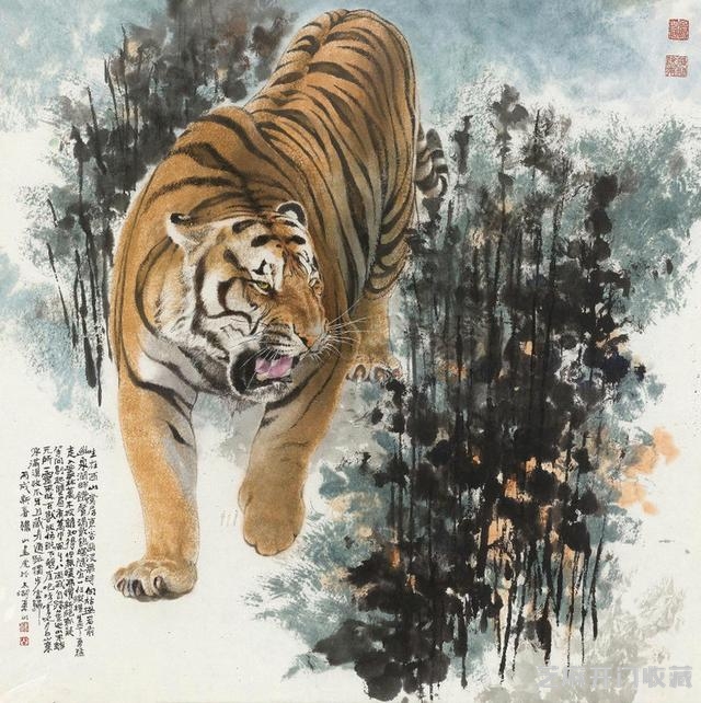画虎名家韩山：别树一帜，令人耳目一新！好想用手去触摸一番！