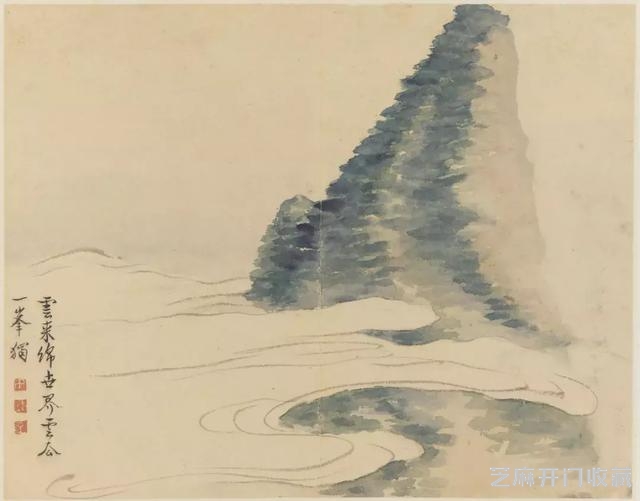 清 罗聘 姜夔诗意图册