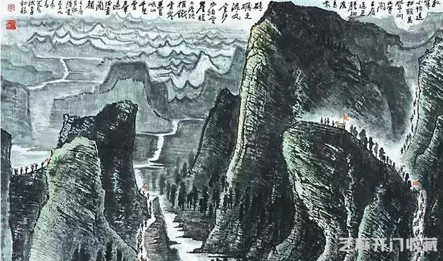 我国当代六位国画大师作品欣赏