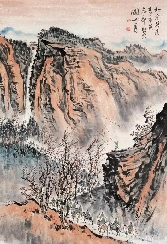 我国当代六位国画大师作品欣赏
