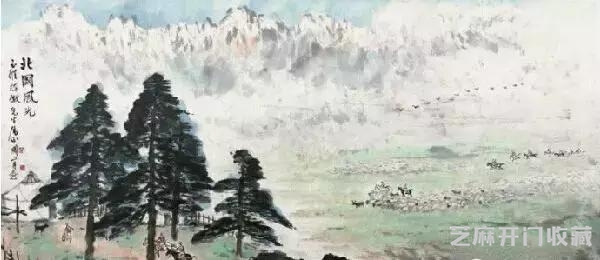 我国当代六位国画大师作品欣赏