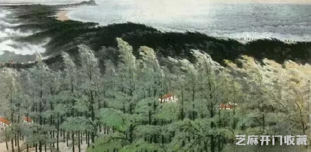 我国当代六位国画大师作品欣赏