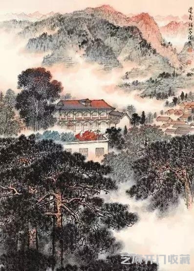 我国当代六位国画大师作品欣赏