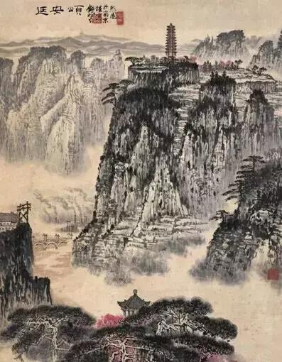 我国当代六位国画大师作品欣赏