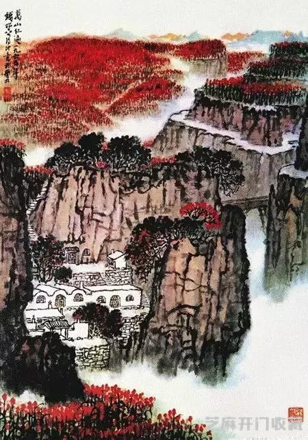 我国当代六位国画大师作品欣赏
