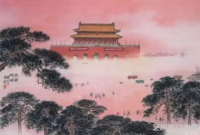 我国当代六位国画大师作品欣赏