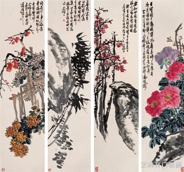 王个簃：日常生活处处可入画（125幅）
