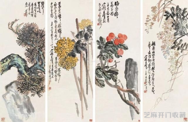 王个簃：日常生活处处可入画（125幅）