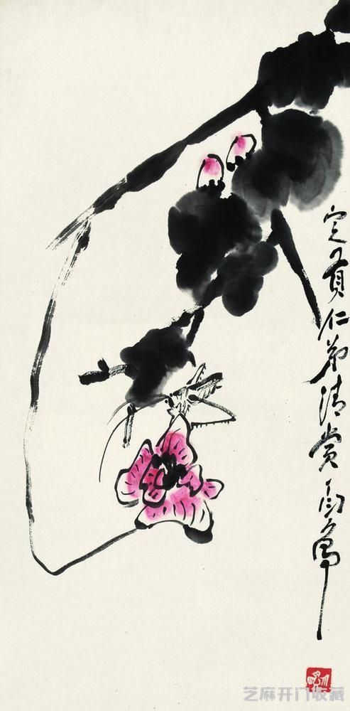 丁衍庸花鸟作品欣赏