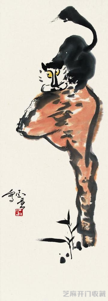 丁衍庸花鸟作品欣赏
