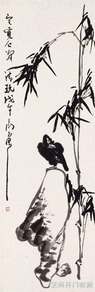 丁衍庸花鸟作品欣赏