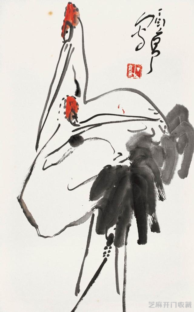 画家丁衍庸的奇倔幽默