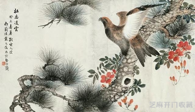著名海派画家“戴牡丹”